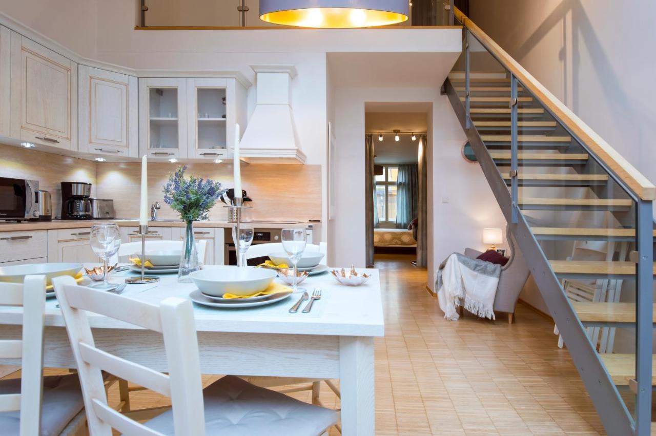 Modern Apartment Charvatova Prague Luaran gambar