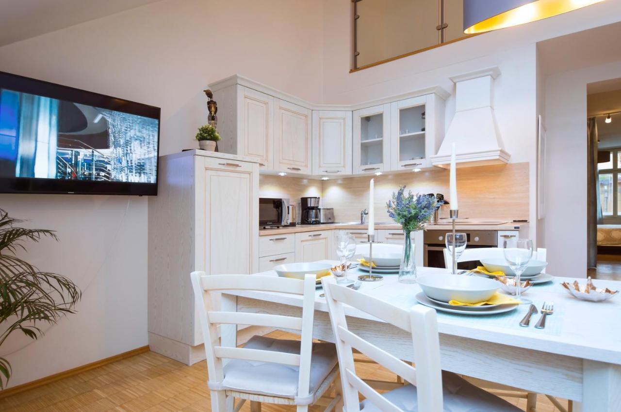 Modern Apartment Charvatova Prague Luaran gambar