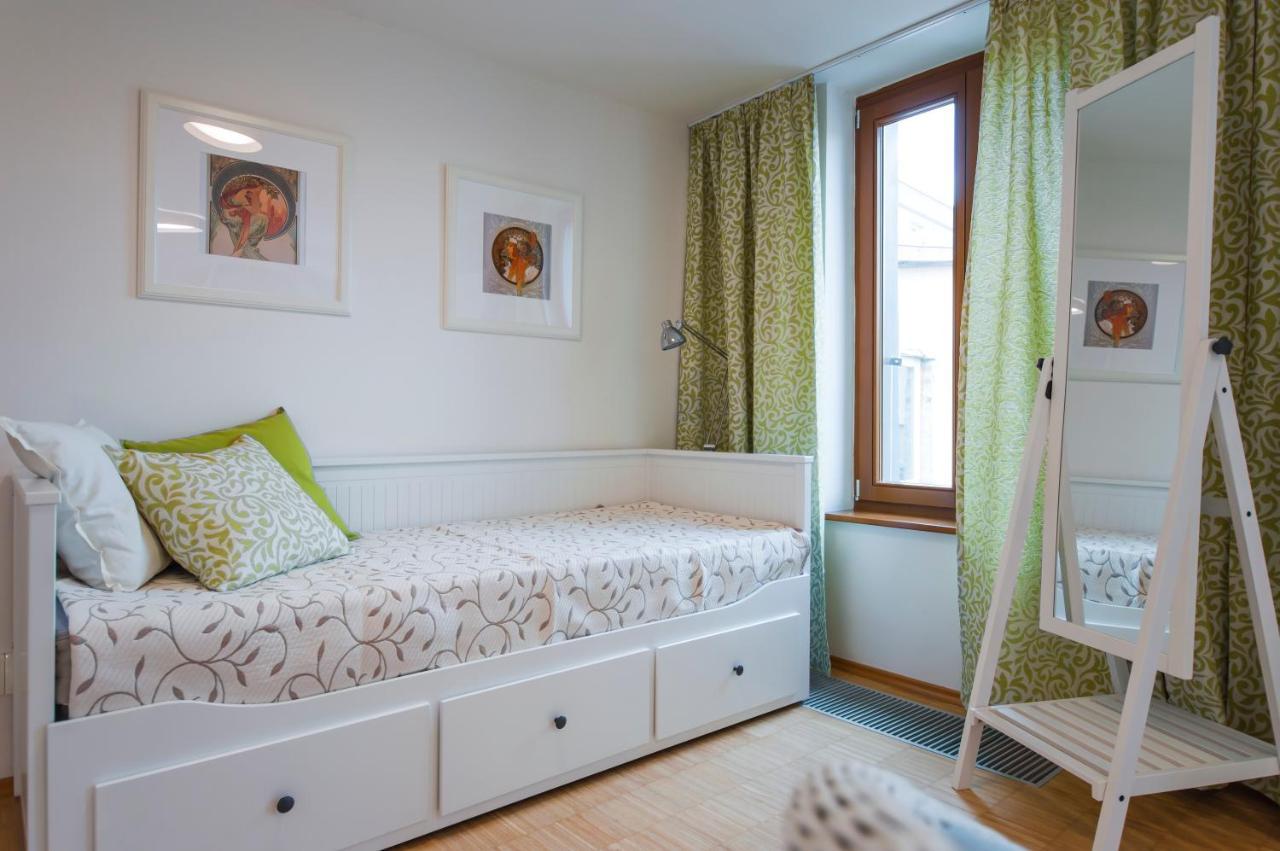 Modern Apartment Charvatova Prague Luaran gambar