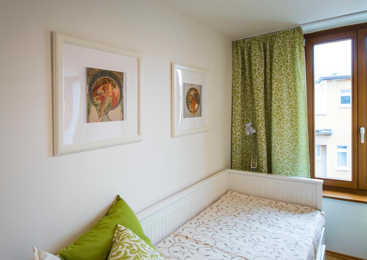 Modern Apartment Charvatova Prague Luaran gambar