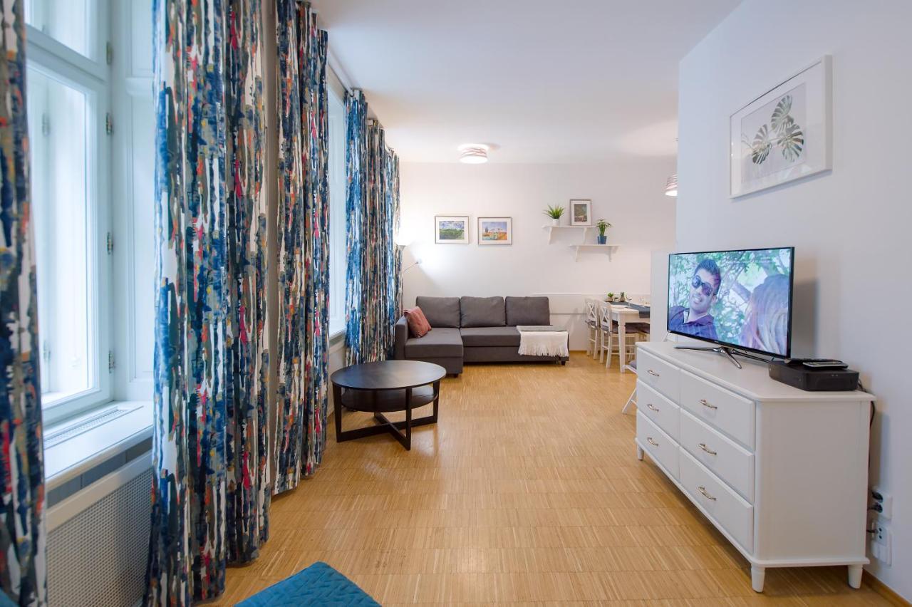 Modern Apartment Charvatova Prague Luaran gambar