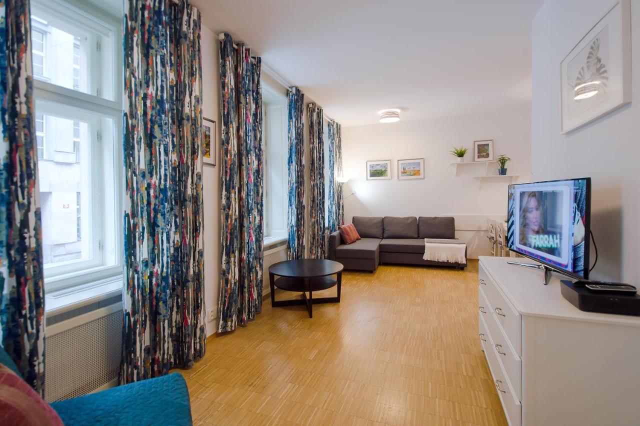Modern Apartment Charvatova Prague Luaran gambar