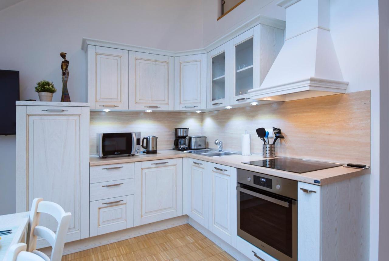 Modern Apartment Charvatova Prague Luaran gambar